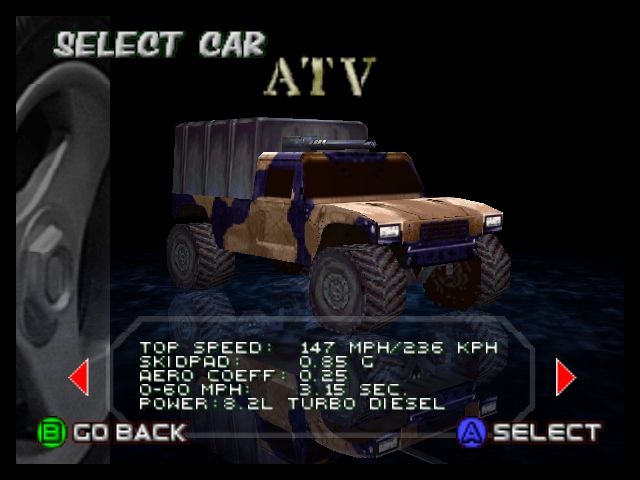 Cruis'n World screenshot 5 for Nintendo 64